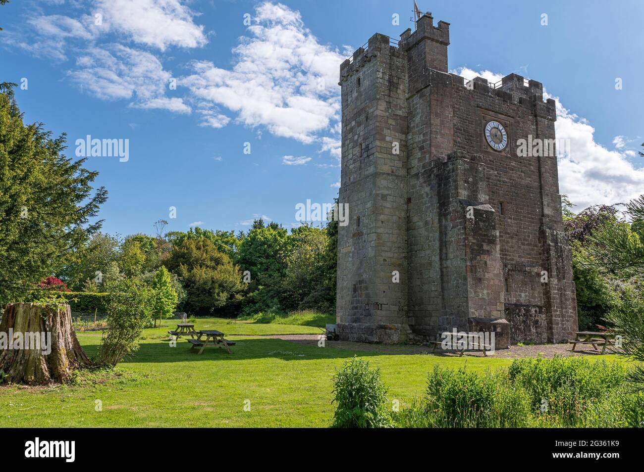 Preston Tower is a fourteenth-century pele tower in Preston ...