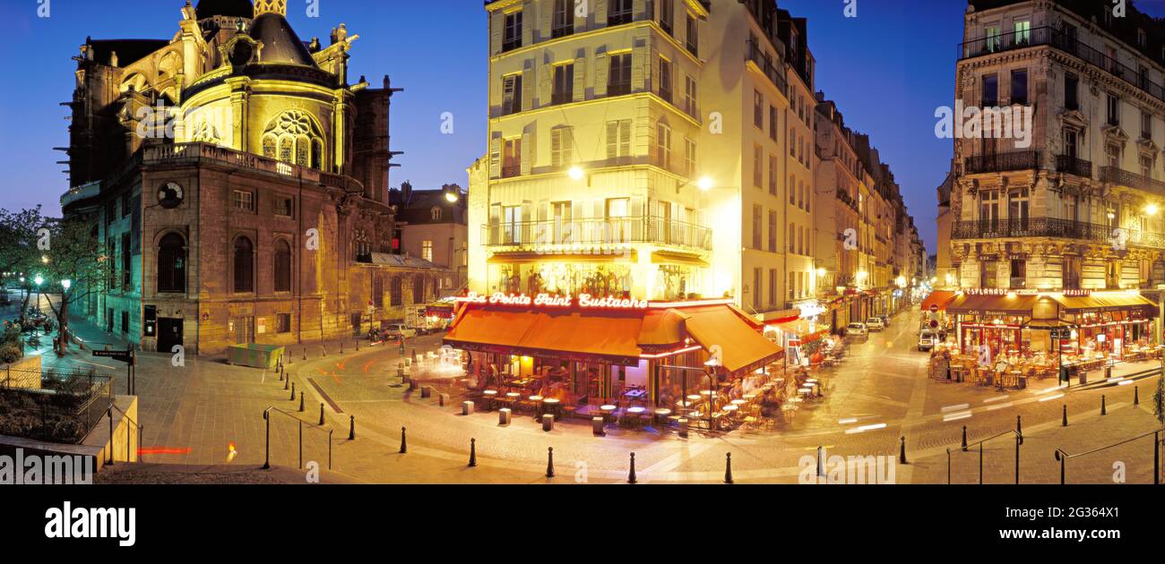 FRANCE. PARIS (75) MONTORGUEIL DISTRICT. Stock Photo