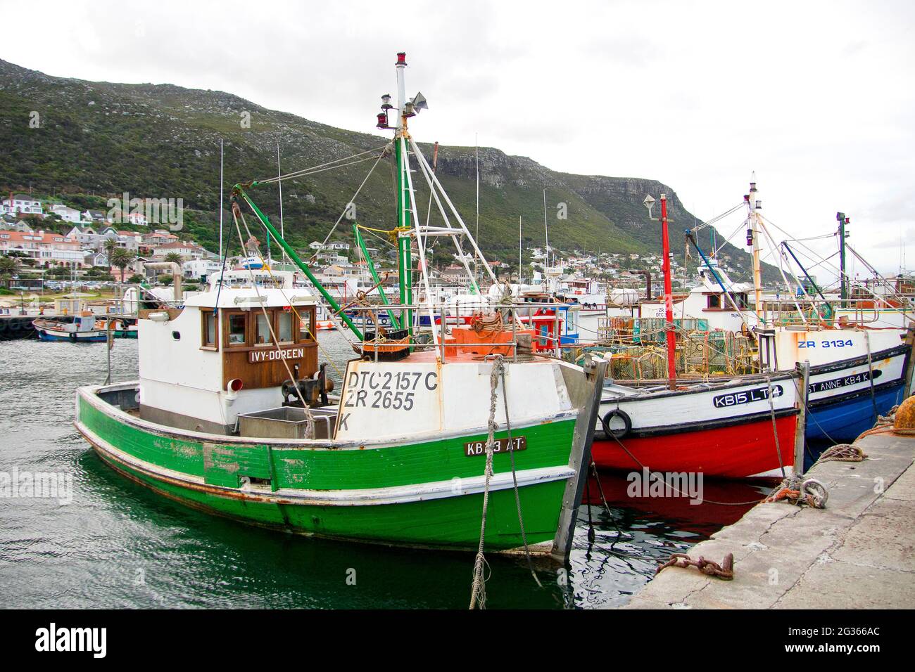Fishing Boats, Kalkbaai, Kalk Bay Harbour, False Bay, Cape Town