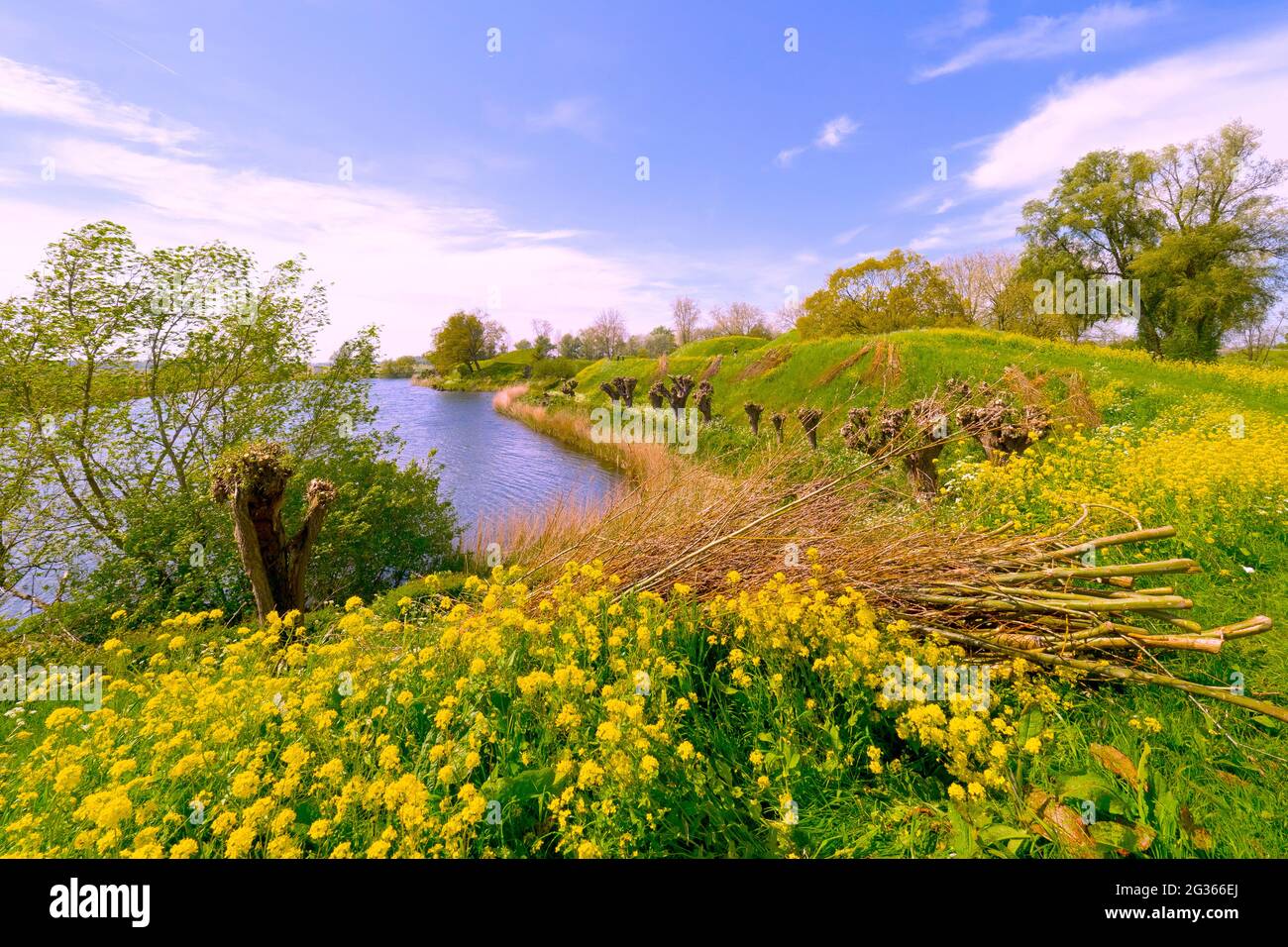 Fort Altena, Altena Fortress, Nieuwe Hollandese Waterlinie, Werkendam ...