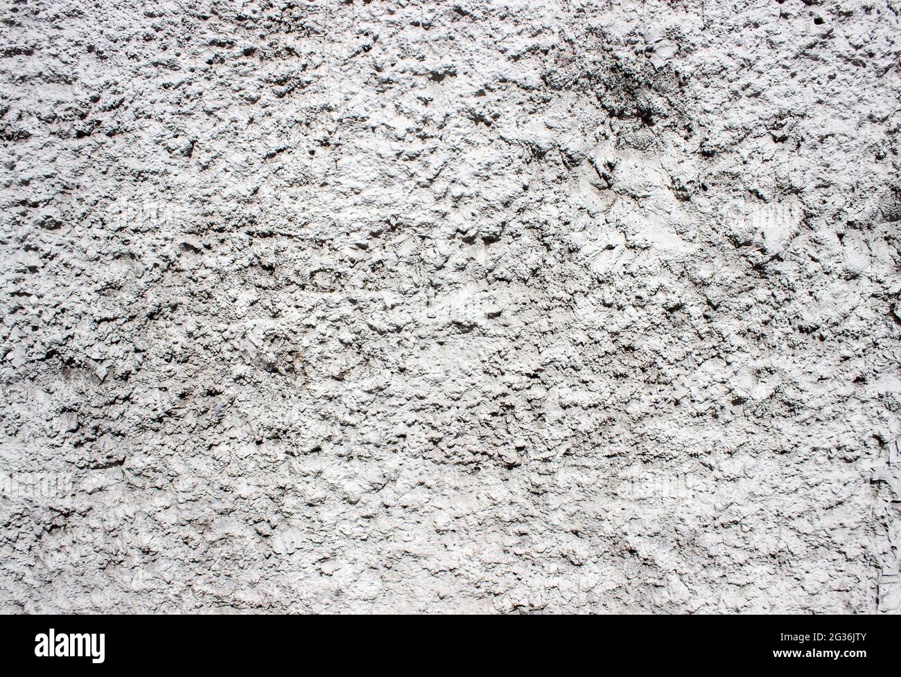 wall covered with coarse putty. abstcract background Stock Photo