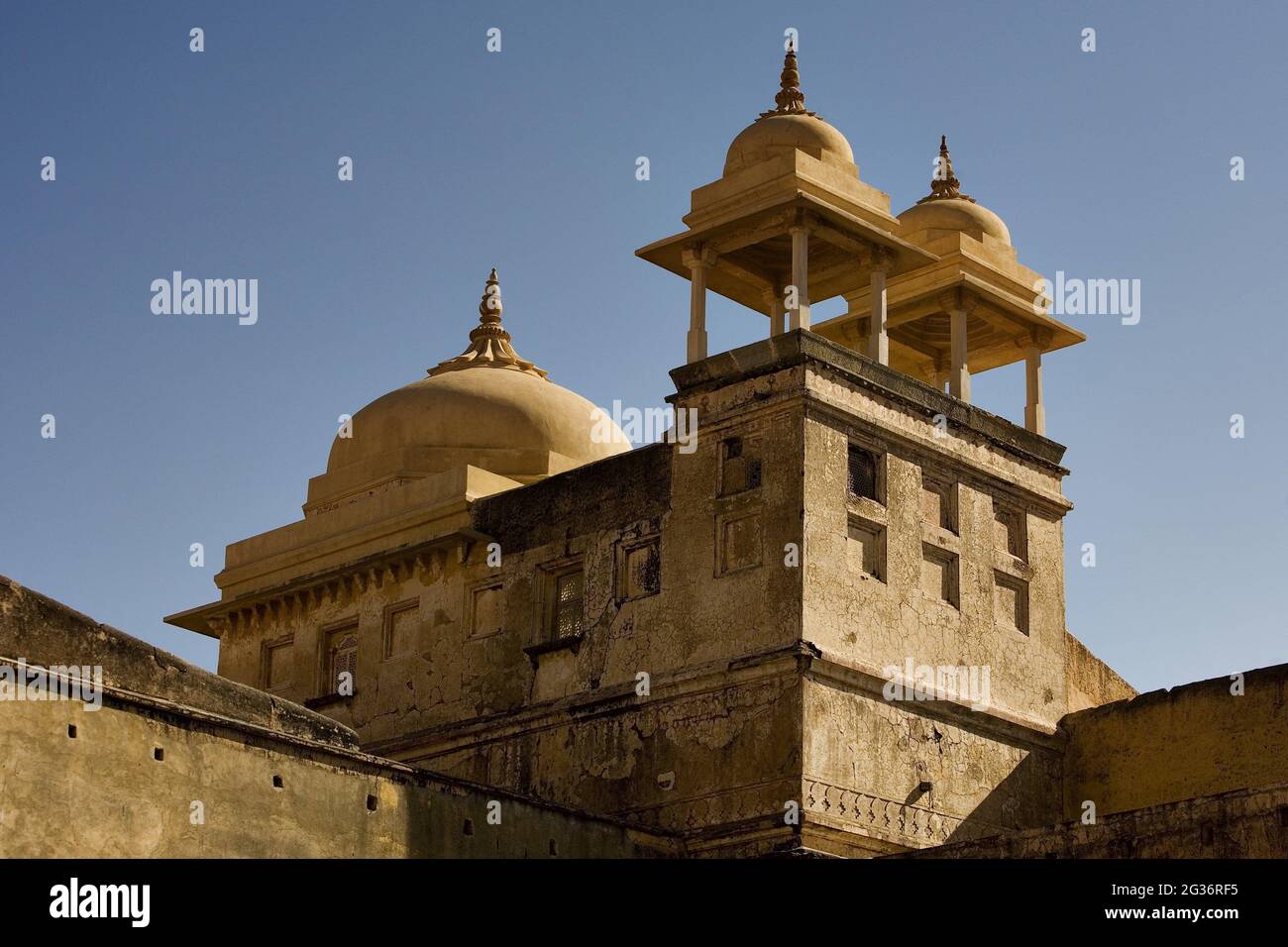 Amer Fort, India, Rajasthan, Amer Stock Photo