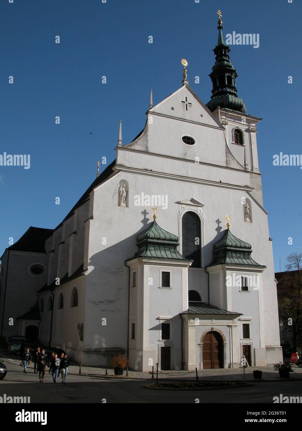 parish church Sankt Veit in Krems, Austria, Wachau, Krems Stock Photo