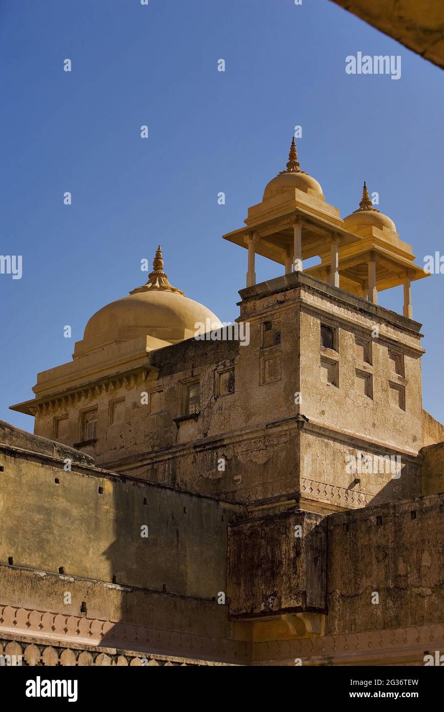 Amer Fort, India, Rajasthan, Amer Stock Photo