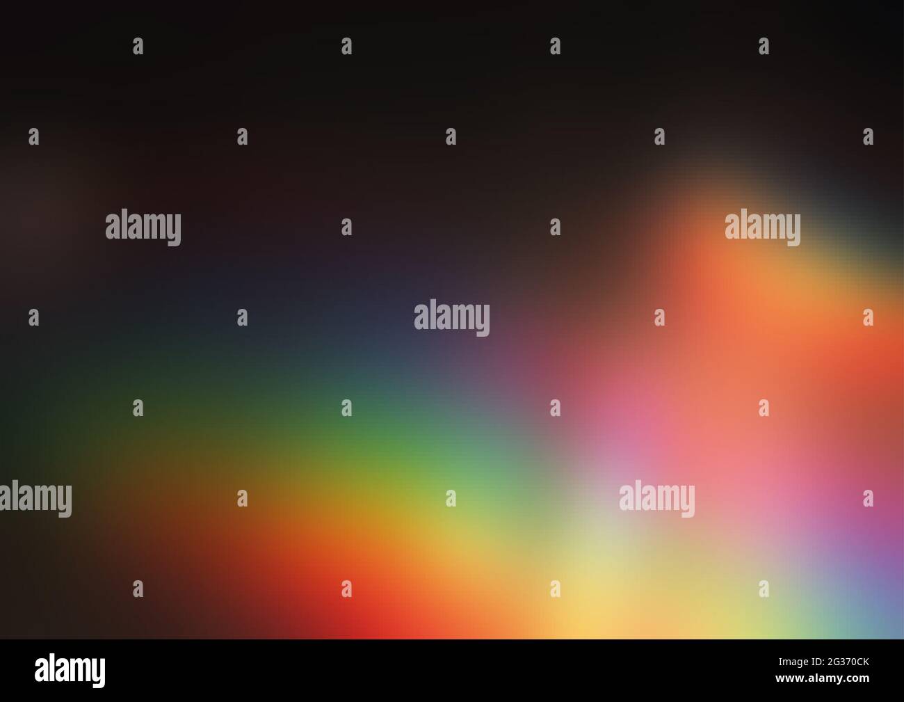 Photography of rainbow. Rainbow on black background. Abctract web