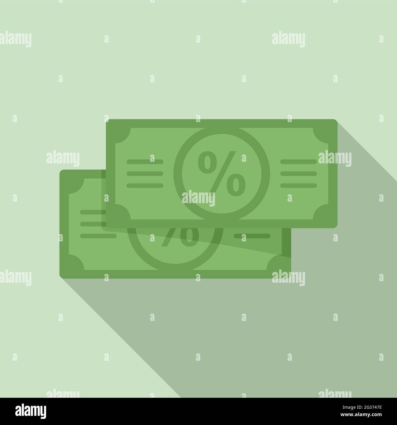 Sale bonus cash icon, flat style Stock Vector Image & Art - Alamy