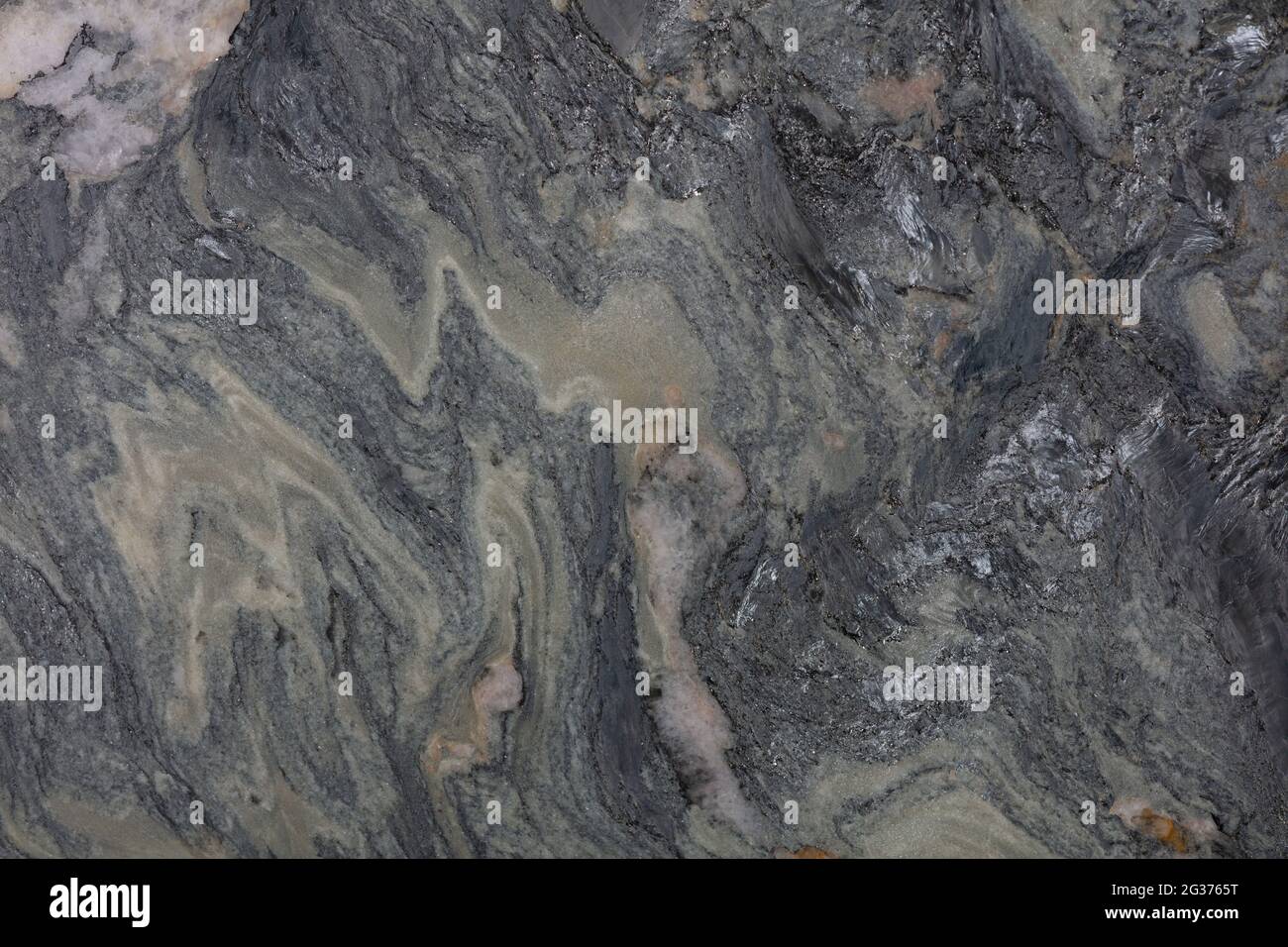 High Tide aged granite background in grey color for your attractive interior view. Stock Photo