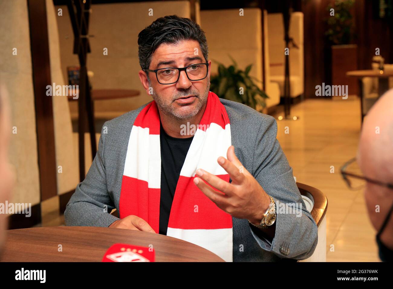 Moscow Russia June 13 2021 Rui Vitoria Is The New Spartak Coach Arrived In Moscow Photo By Stupnikov Alexander Fc Spartak Stock Photo Alamy