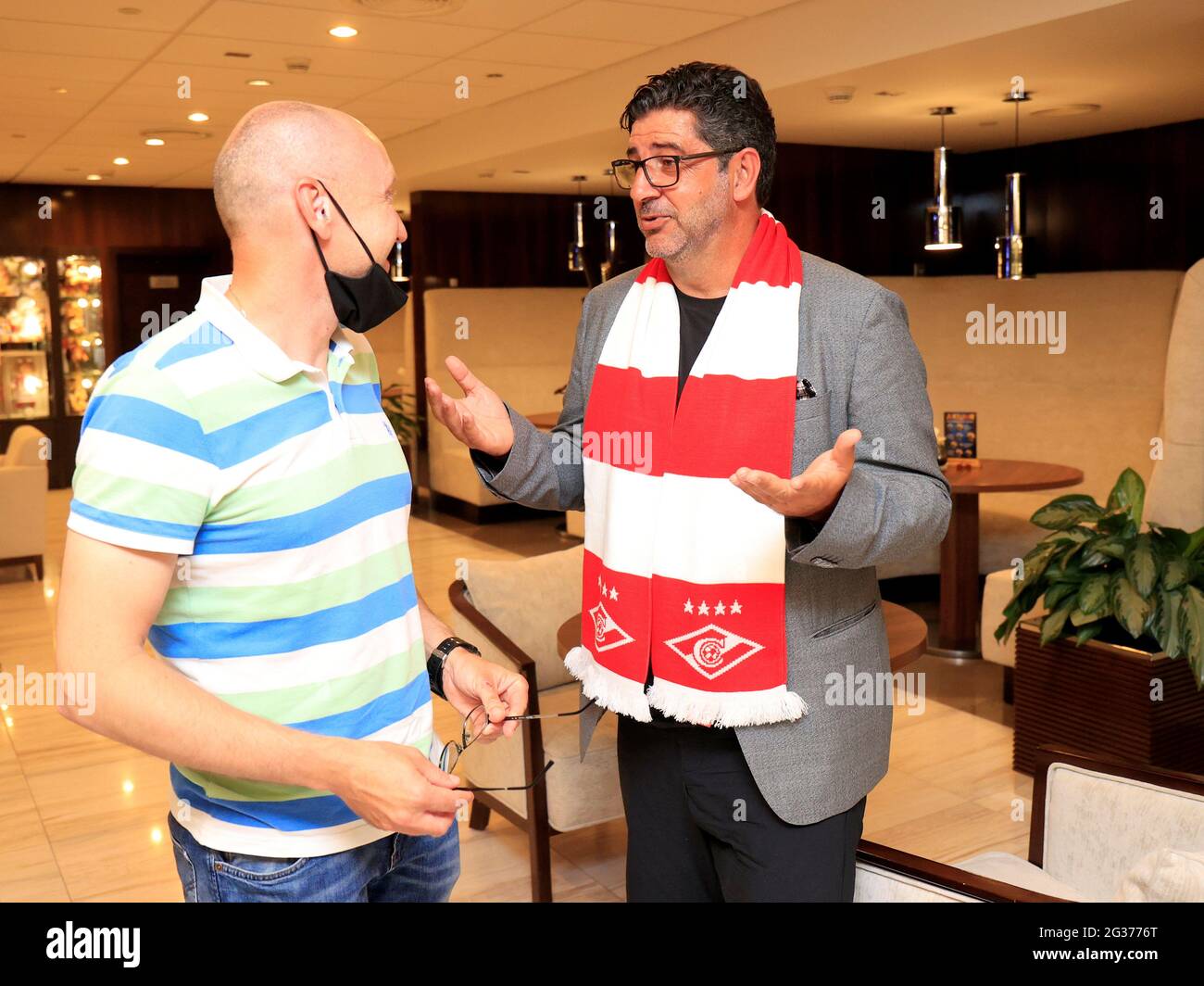 Moscow Russia June 13 2021 Rui Vitoria Is The New Spartak Coach Arrived In Moscow Photo By Stupnikov Alexander Fc Spartak Stock Photo Alamy