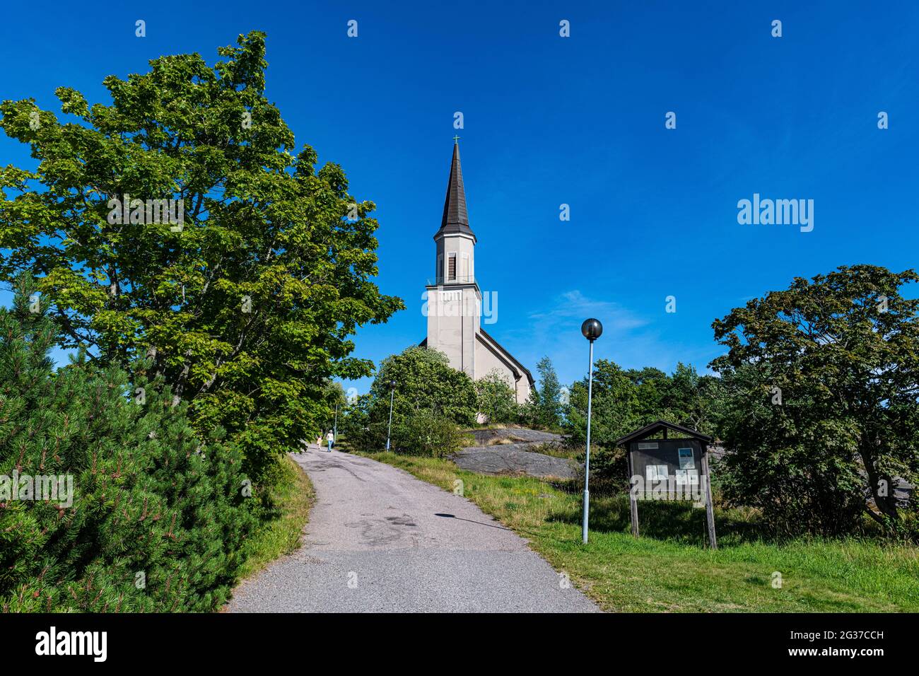Hanko church, Hanko, southern Finland Stock Photo