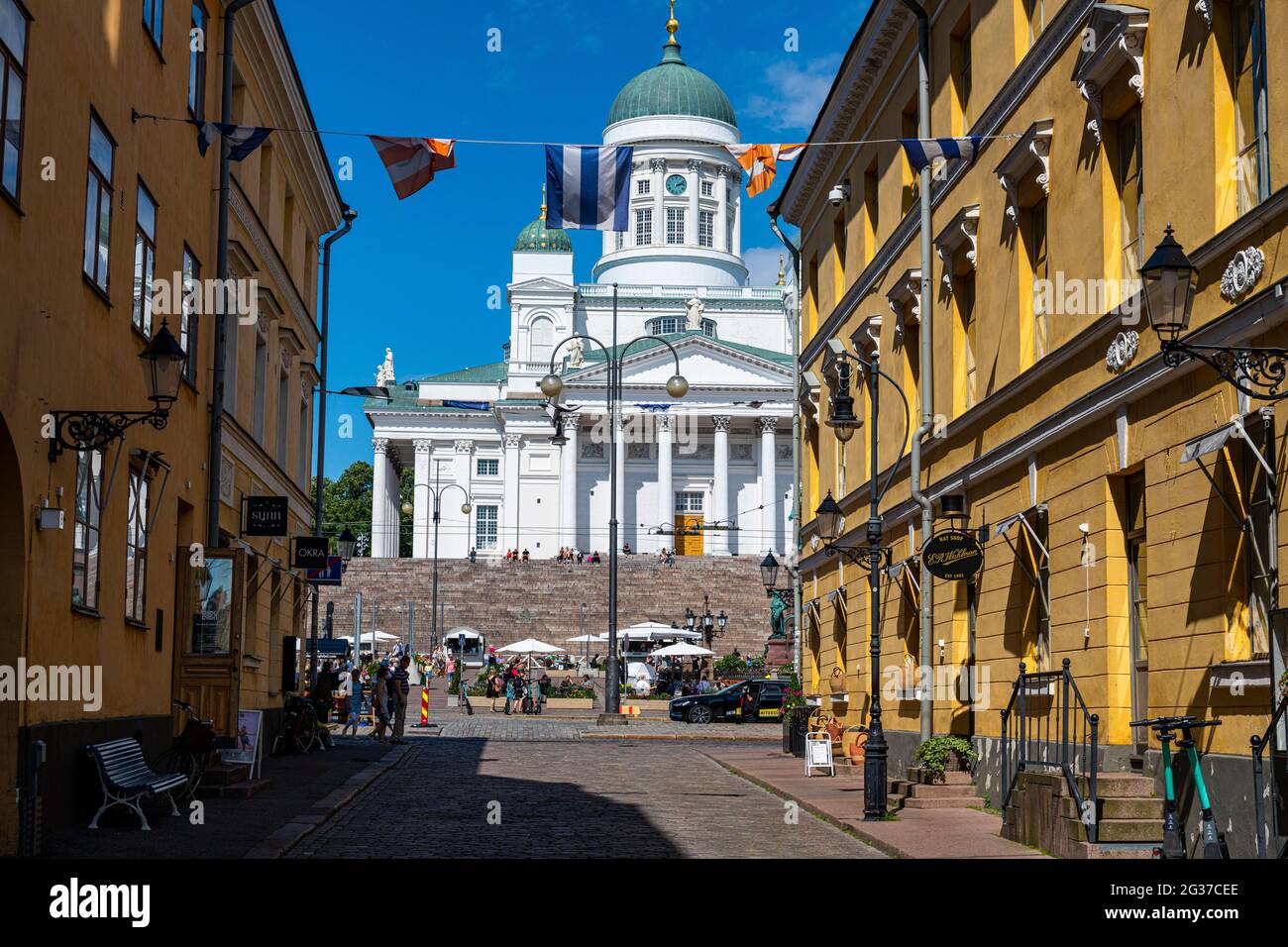 Helsinki Cathedral, Helsinki, Finland Stock Photo