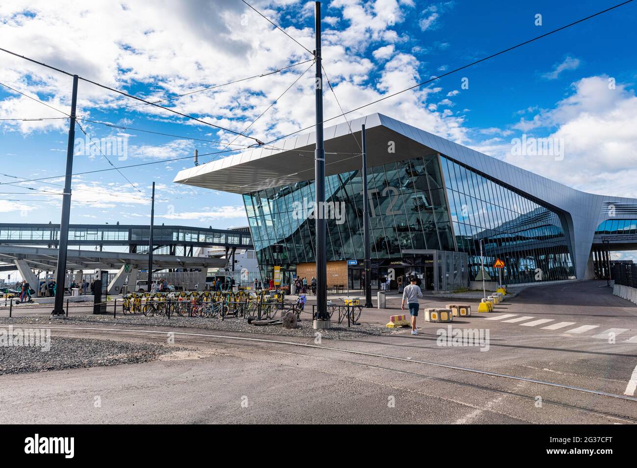 Ferry terminal, Helsinki, Finland Stock Photo