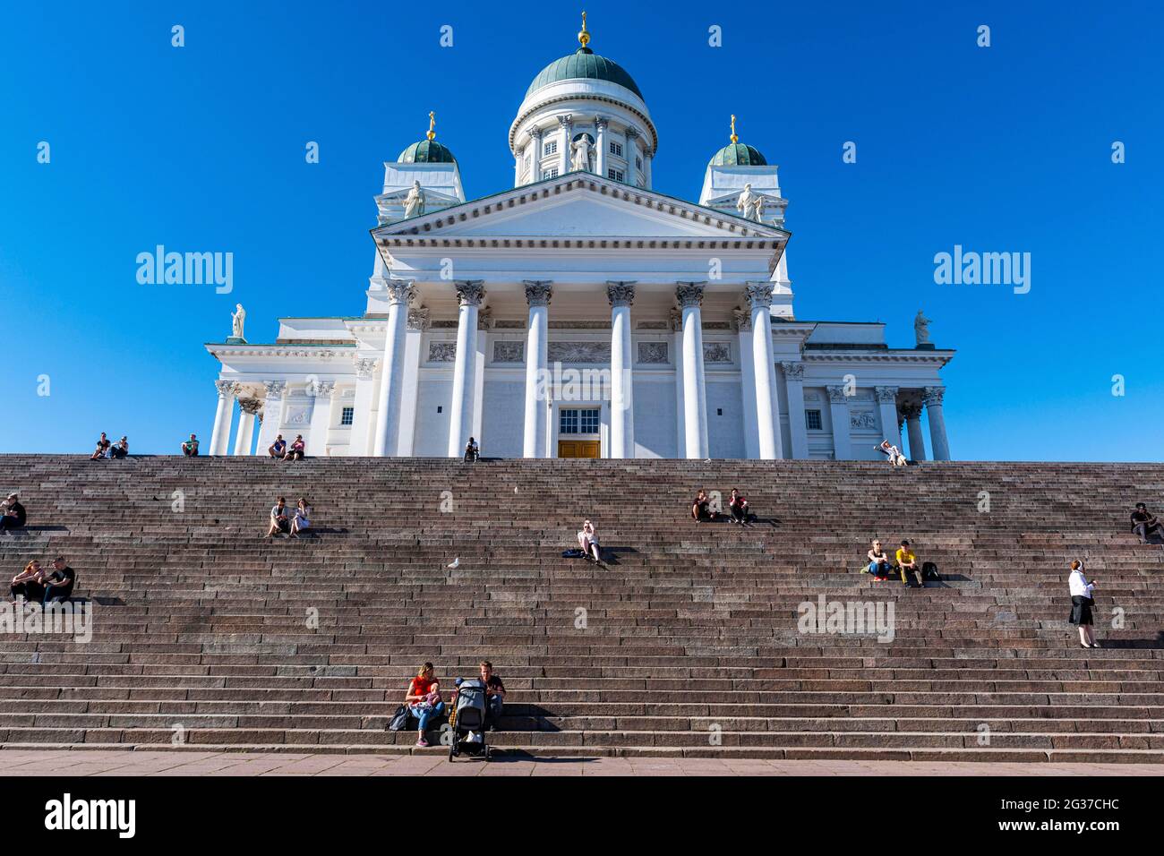 Helsinki Cathedral, Helsinki, Finland Stock Photo