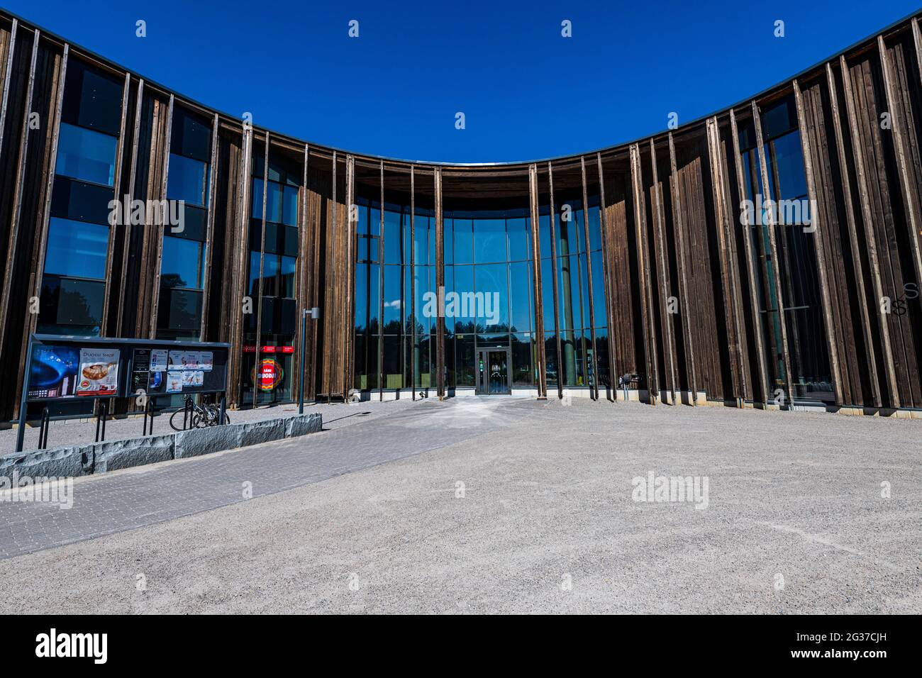 Siida museum for Sami culture, Inari, Lapland, Finland Stock Photo