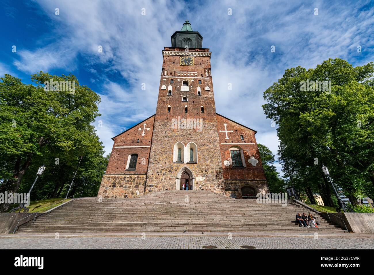 Turku cathedral, Turku, Finland Stock Photo