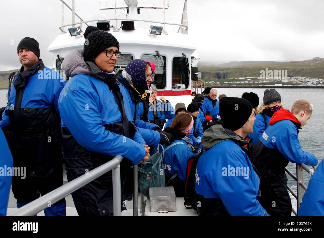 Whale Watching Tour, Whale Watching Tour, Tourists, Olafsvik, Snaefellsnes, Snaefellsnes