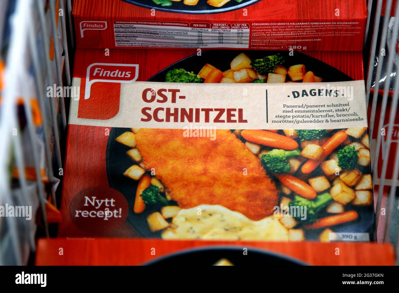 East cutlet, frozen food package, supermarket, Isafjoerour, Vestfiroir