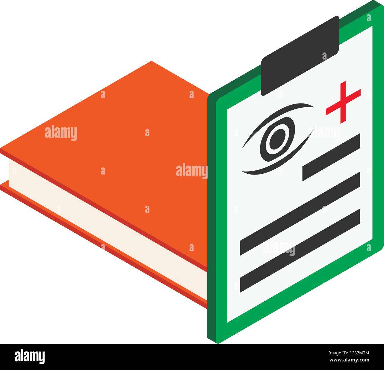 Checking vision icon. Isometric illustration of checking vision vector ...