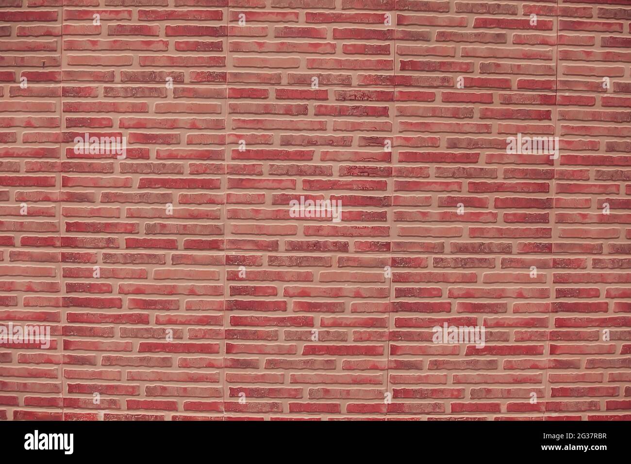 Red brick wall surface. Block urban background Stock Photo - Alamy