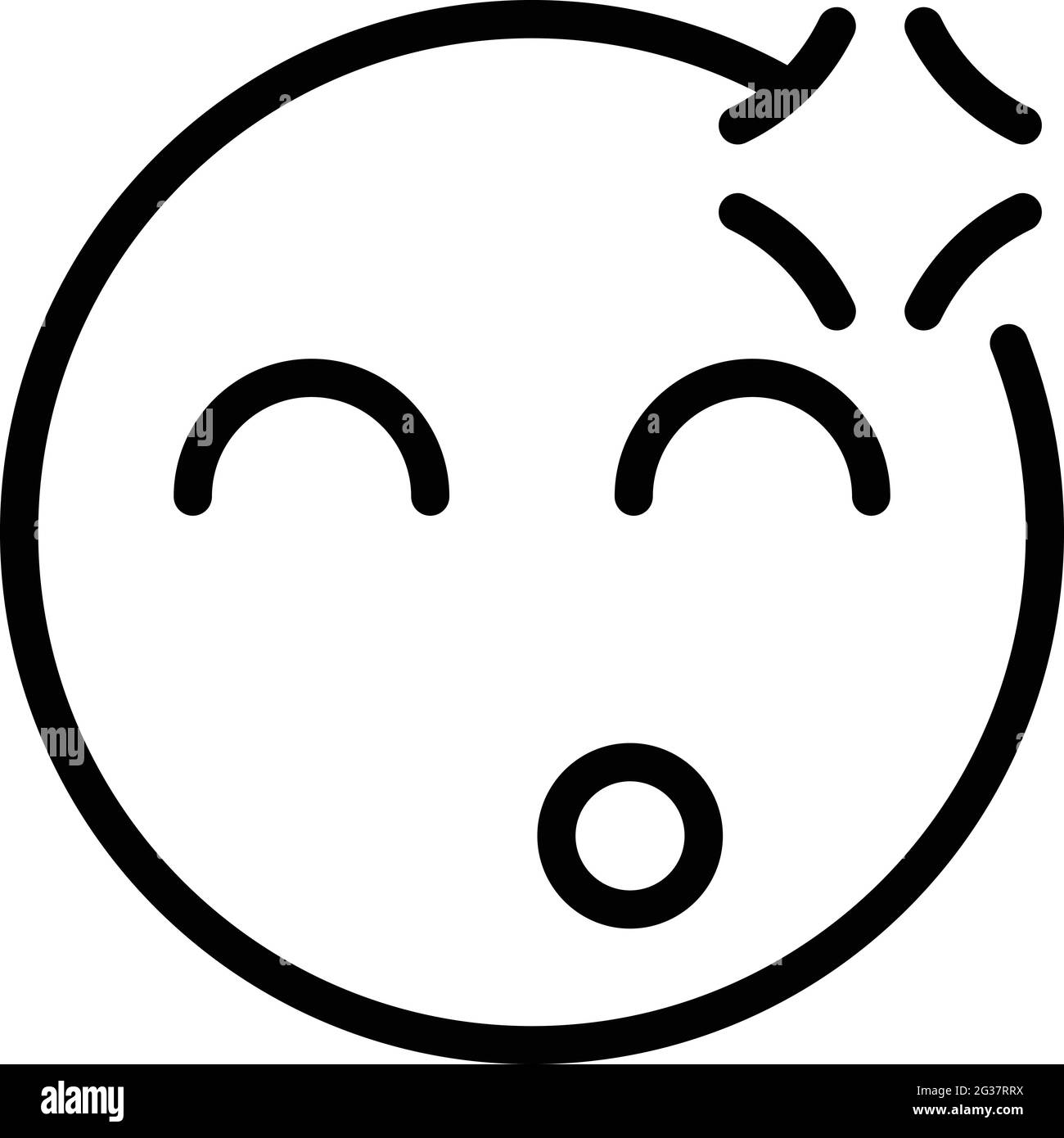 Thinking Face Emoji Clipart Vector Illustration Ai Eps Png 