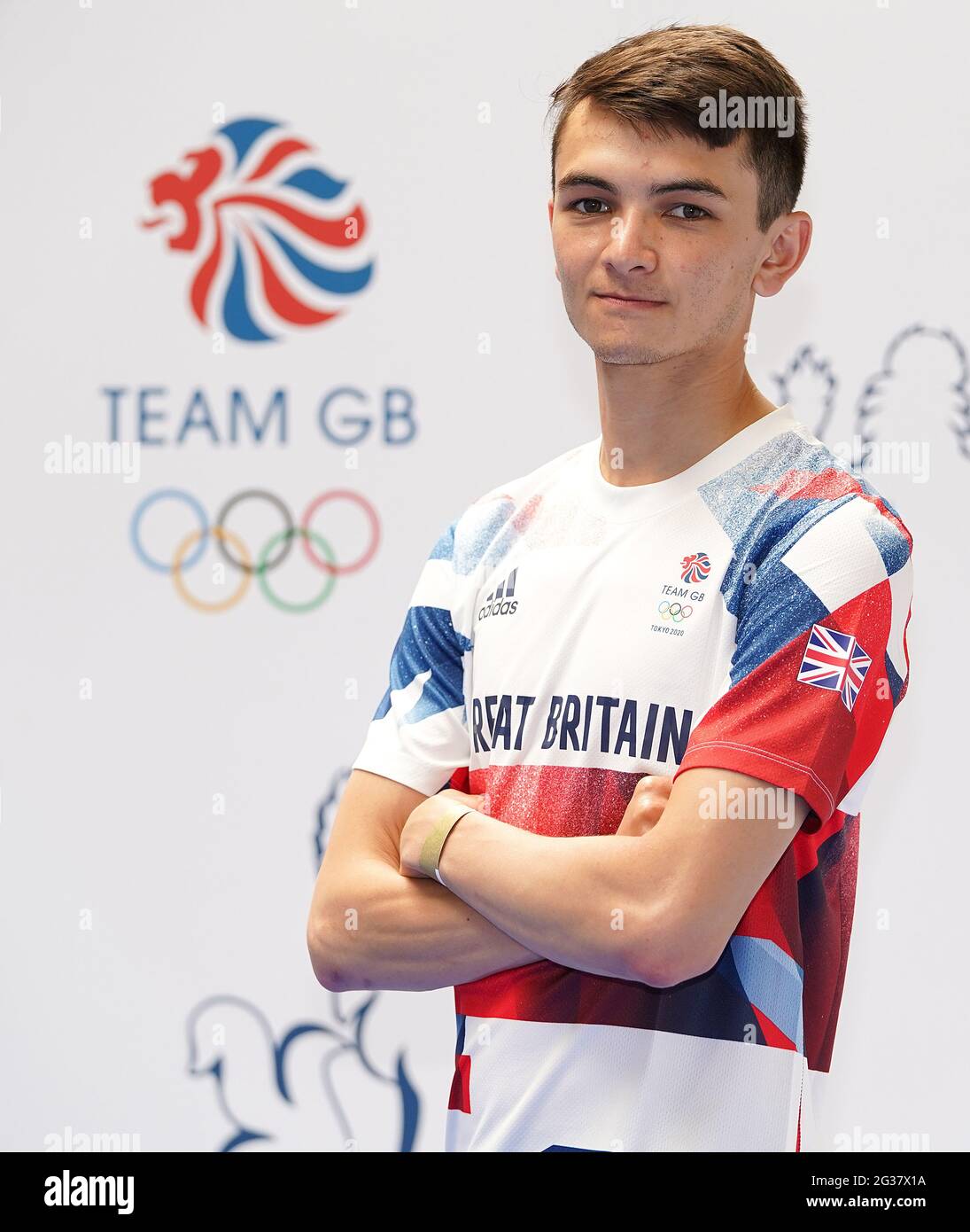 Great Britain Triathlete Alex Yee, during the kitting out session for