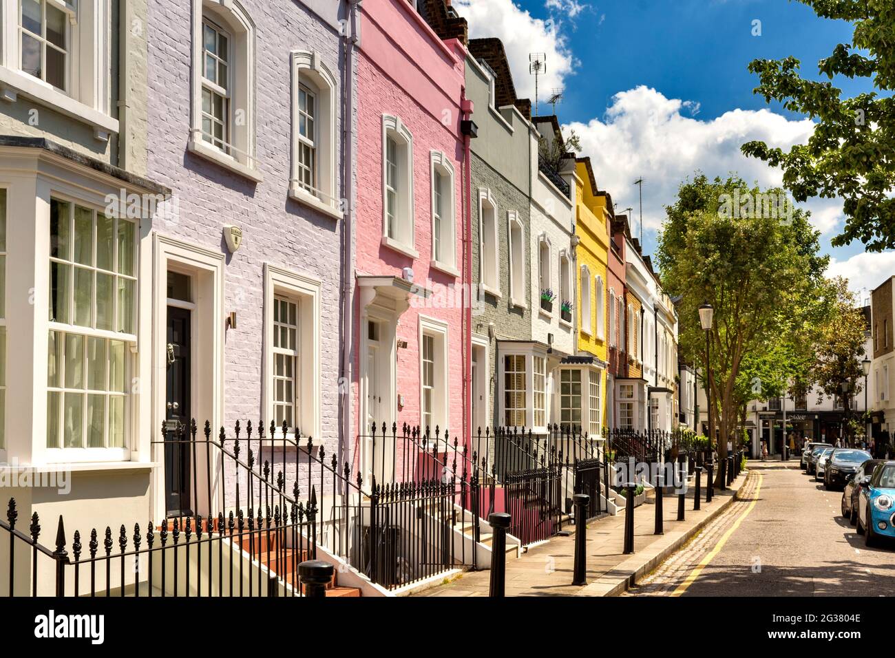 Chelsea house housing london pastel hires stock photography and images Alamy