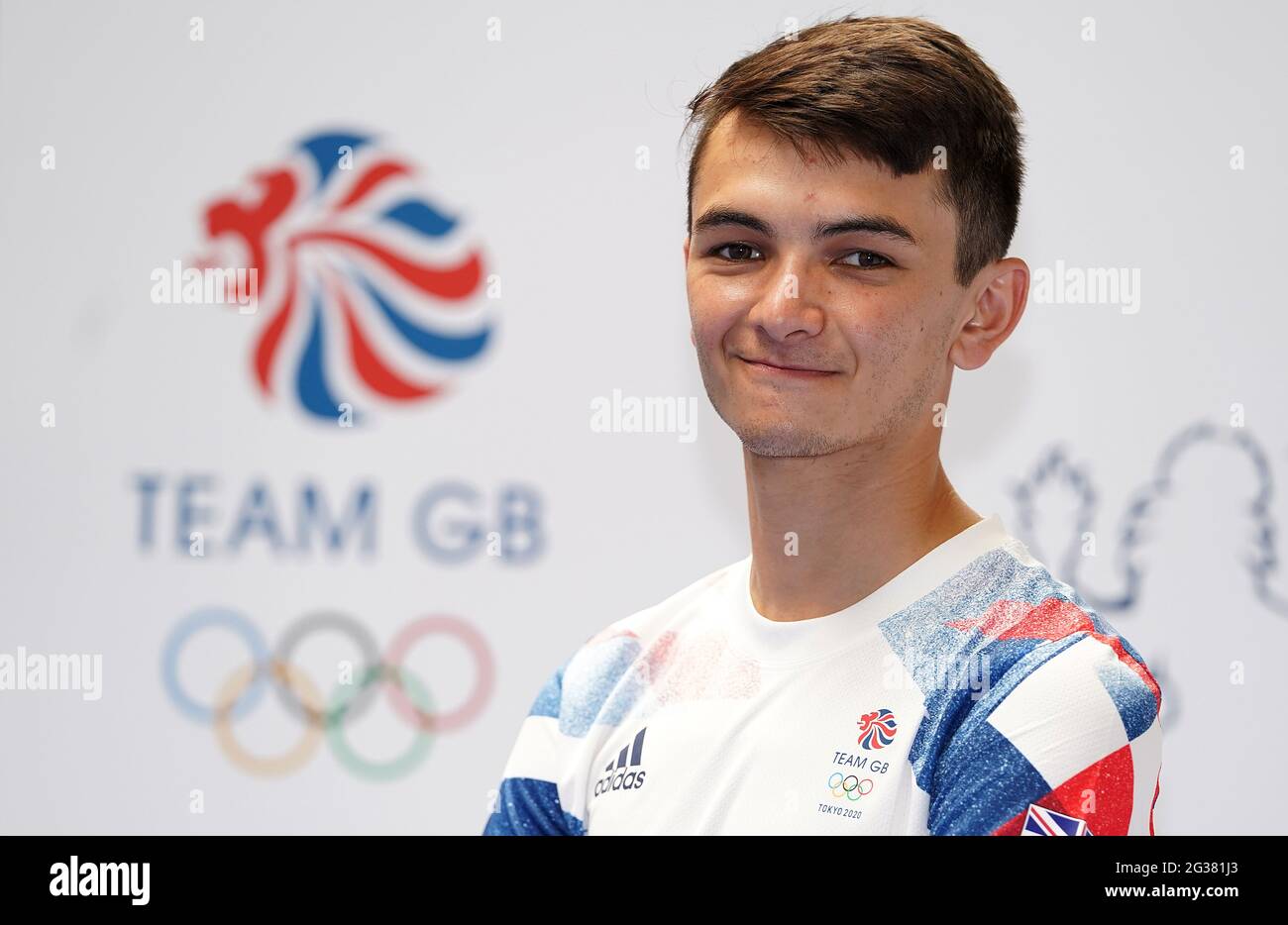 Great Britain Triathlete Alex Yee, during the kitting out session for