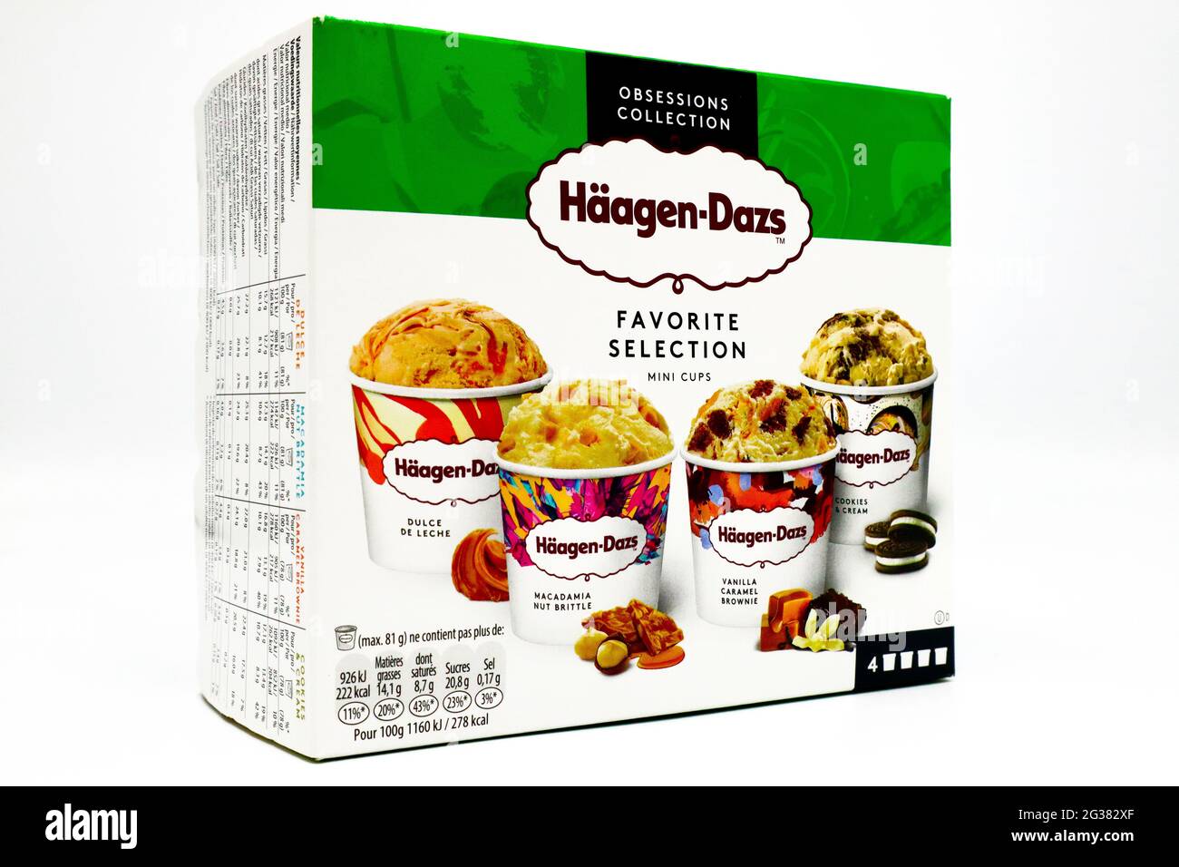 Haagen Dazs Ice Cream High Resolution Stock Photography And Images Alamy
