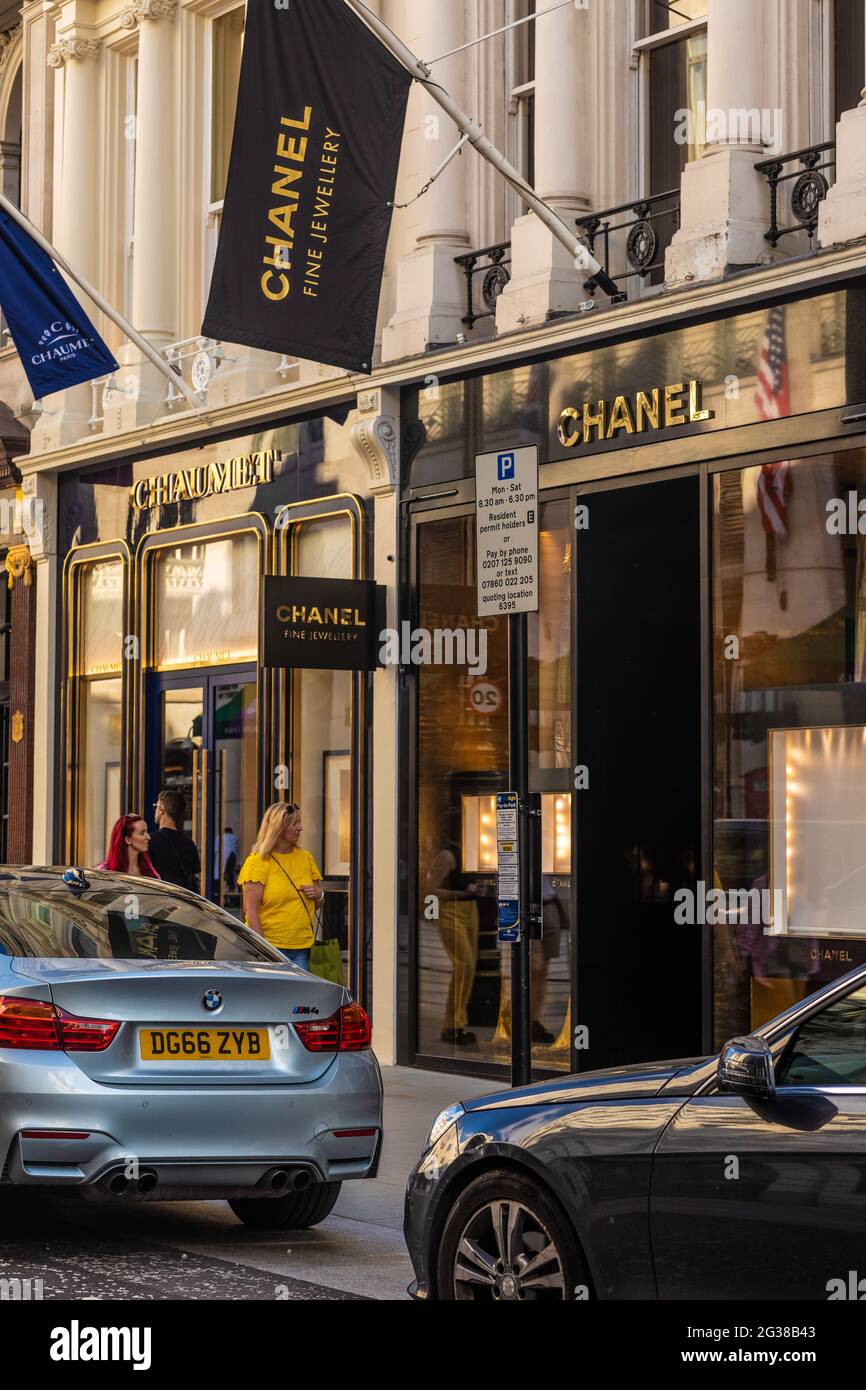 London Oxford Street Bond Street leicester Square Stock Photo Alamy