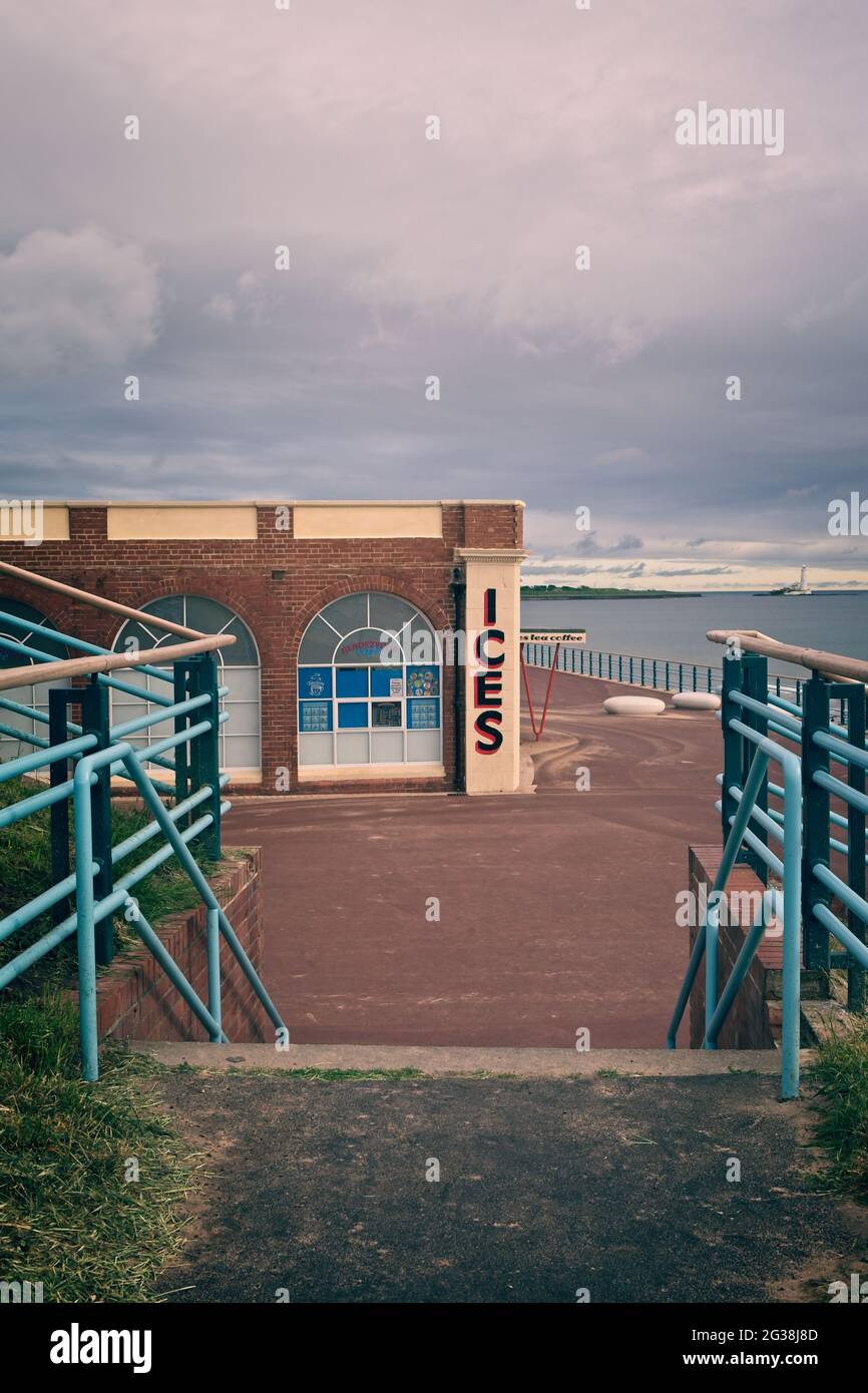 Built in 1930, the iconic Art Deco styled Rendezvous Cafe stands on the