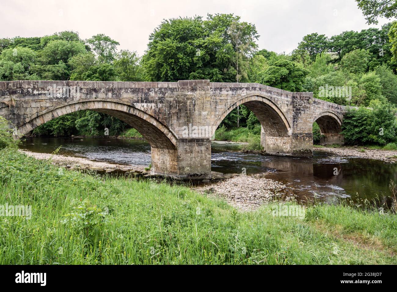 Barden Bridge, Bolton Abbey, Yorkshire Stock Photo
