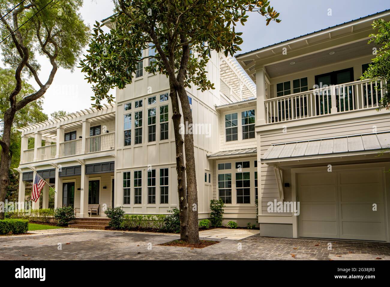 Seaside, FL, USA June 12, 2021 Seaside Florida real estate used for