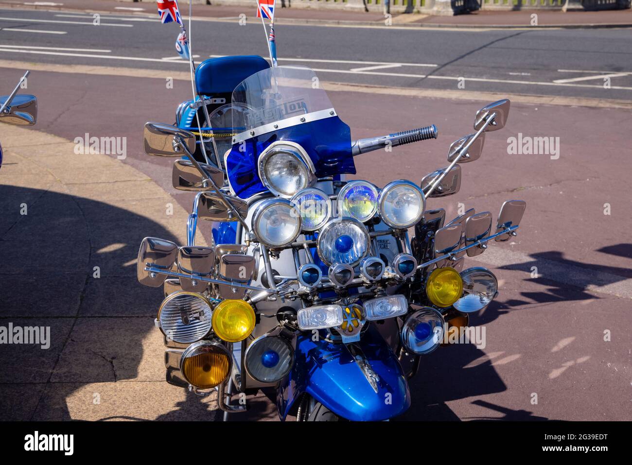 Vintage lambretta scooter hires stock photography and images Alamy