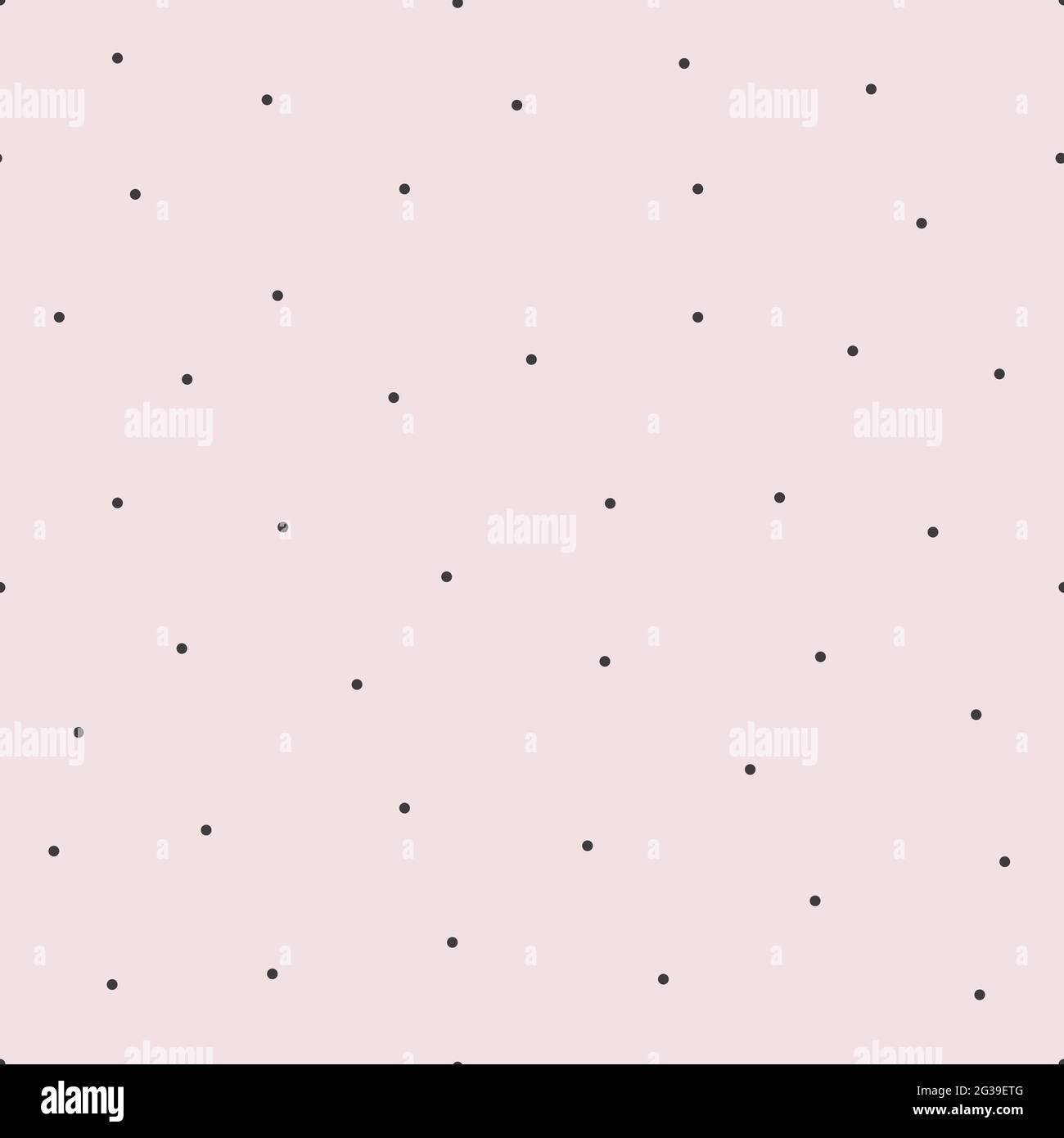 Abstract vector seamless pattern with polka dot Stock Vector