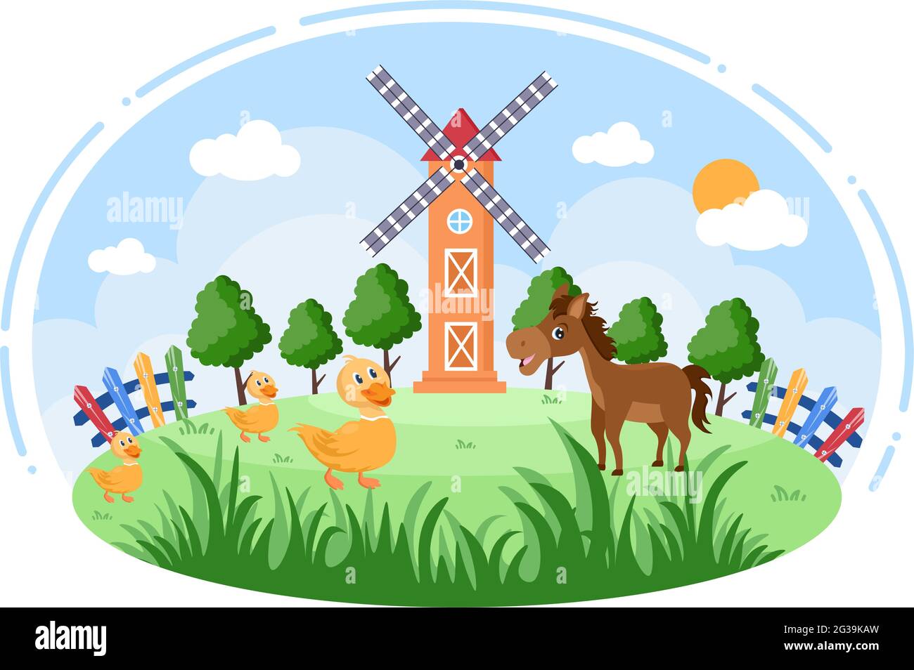 Cute Cartoon Farm Animals Vector Illustration With Cow, Horse, Chicken, Duck, or Sheep. For Postcard, Background, Wallpaper, and Poster Stock Vector Image & Art - Alamy Cute Cartoon Farm Animals Vector Illustration With Cow, Horse, Chicken, Duck, or Sheep. For Postcard, Background, Wallpaper, and Poster Stock Vector Image & Art - Alamy