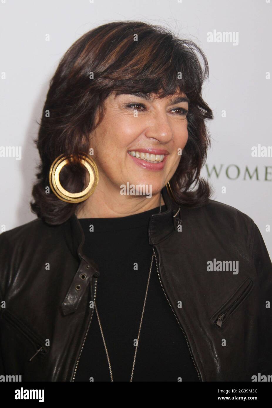 Dec. 5, 2011, New York, New York, USA: News personality CHRISTIANE AMANPOUR attends the New York premiere of 'In the Land of Blood and Honey' held at the SVU Theater in Chelsea. (Credit Image: © Nancy Kaszerman/ZUMAPRESS.com) Stock Photo