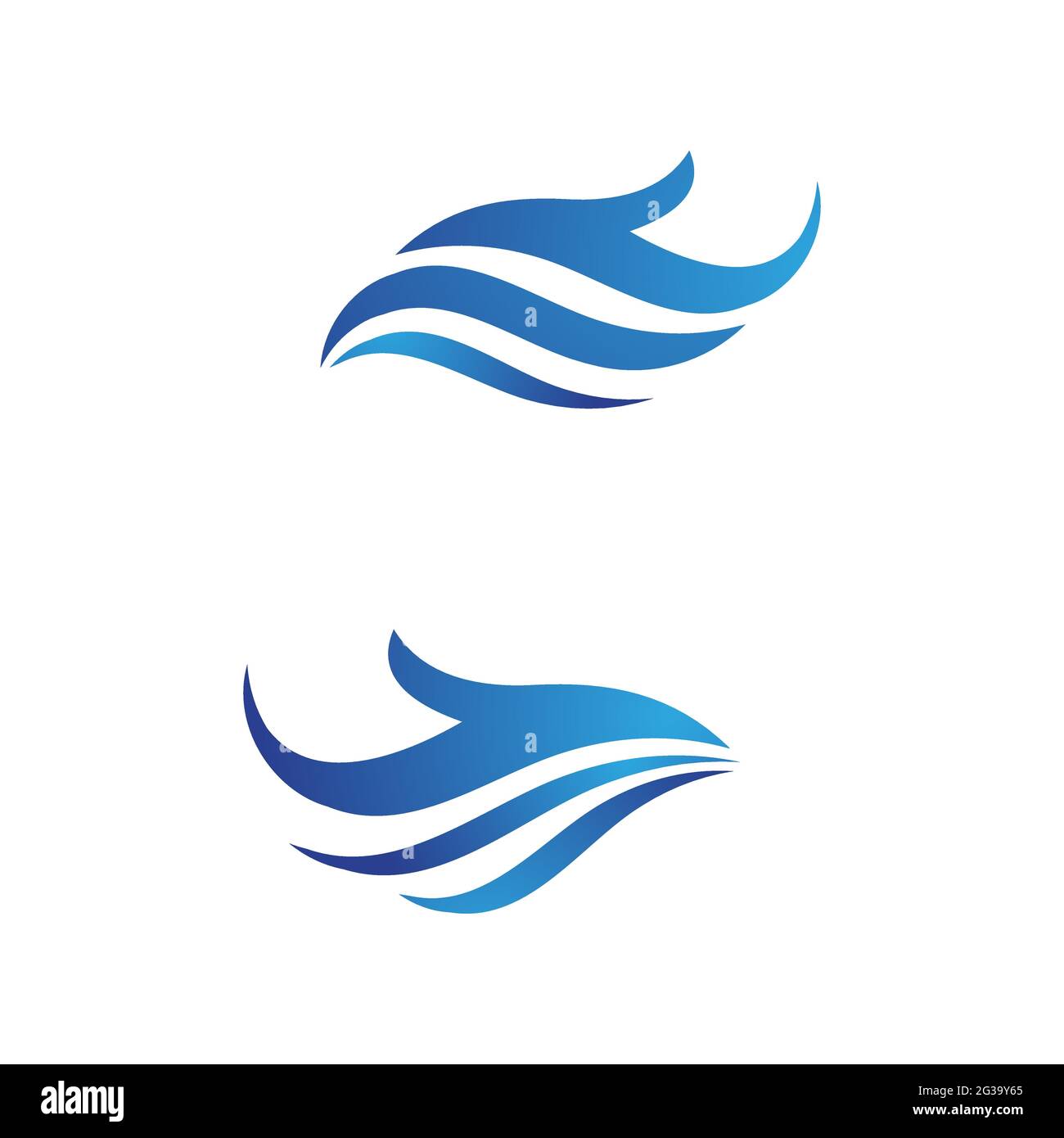 Water wave icon vector illustration design template Stock Vector Image ...