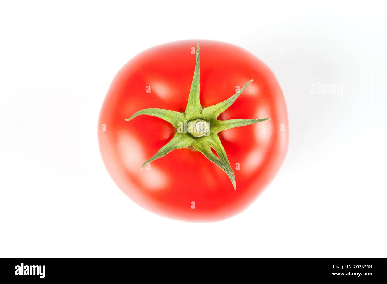 Fresh tomato isolated on white background Stock Photo - Alamy