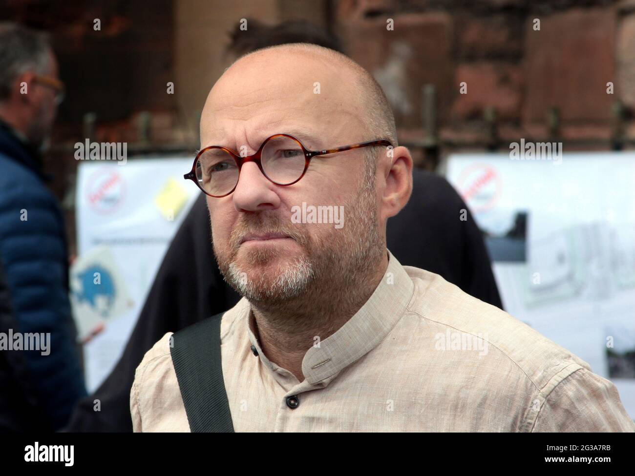 Patrick Harvie is a Scottish Politician who current serves in the Scottish Parliament as an MSP, Member of the Scottish Parliament, as a Green Party member and is the joint leader of the Green Party in Scotland. ALAN WYLIE/ALAMY© Stock Photo