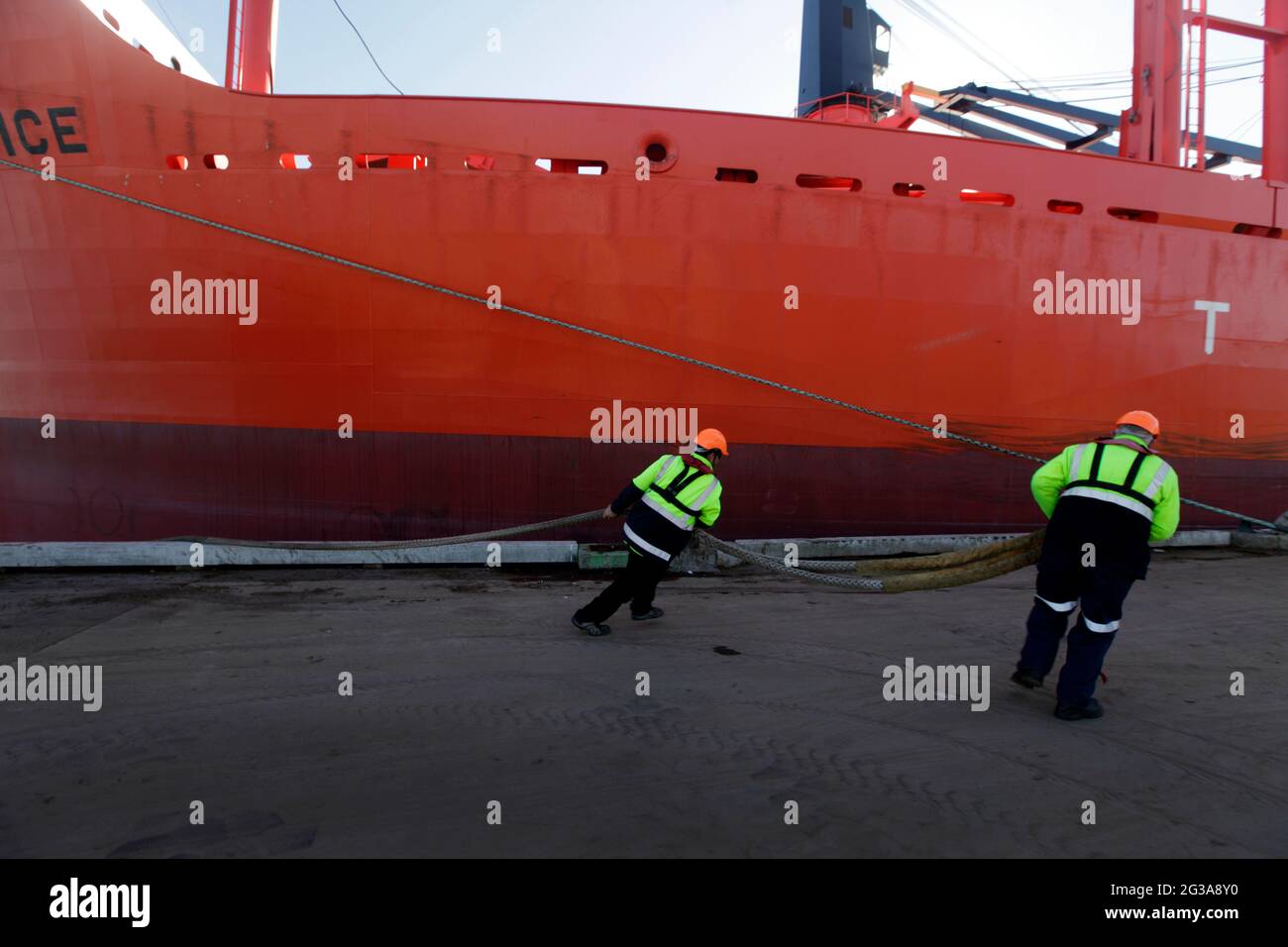 Port Nelson, New Zealand Stock Photo Alamy