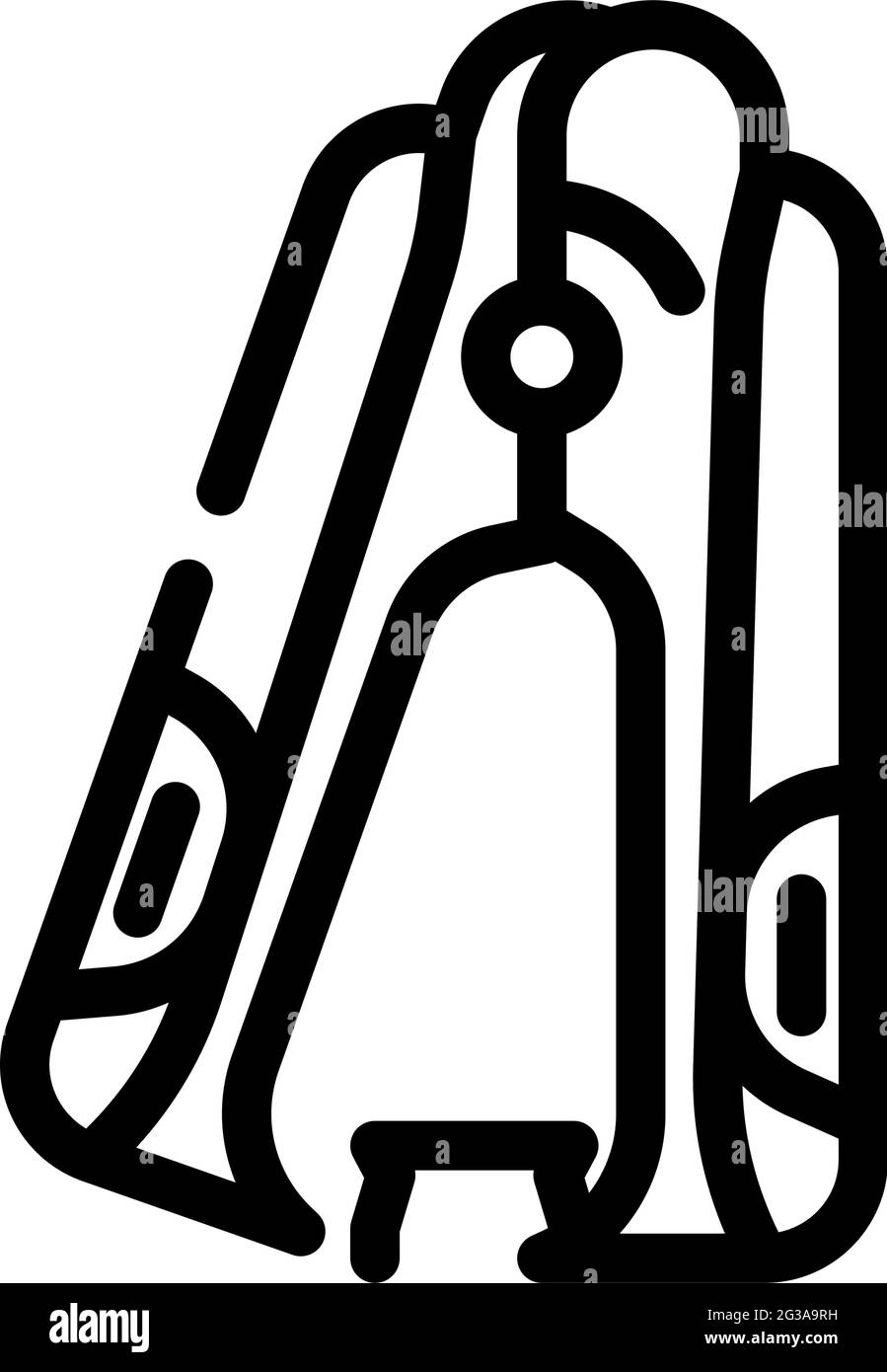 anti-stapler stationery tool line icon vector illustration Stock Vector ...