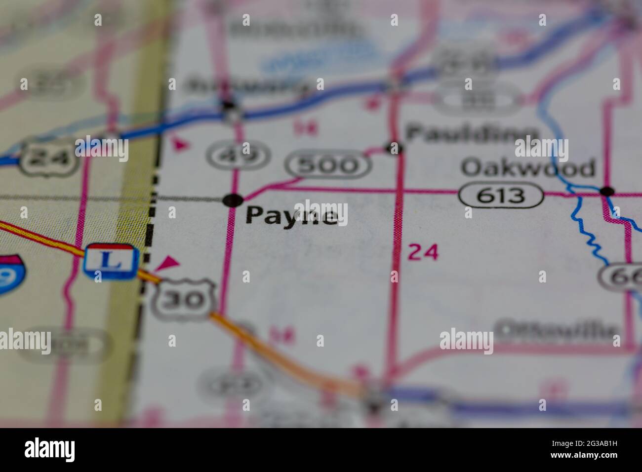 Payne on a map hires stock photography and images Alamy