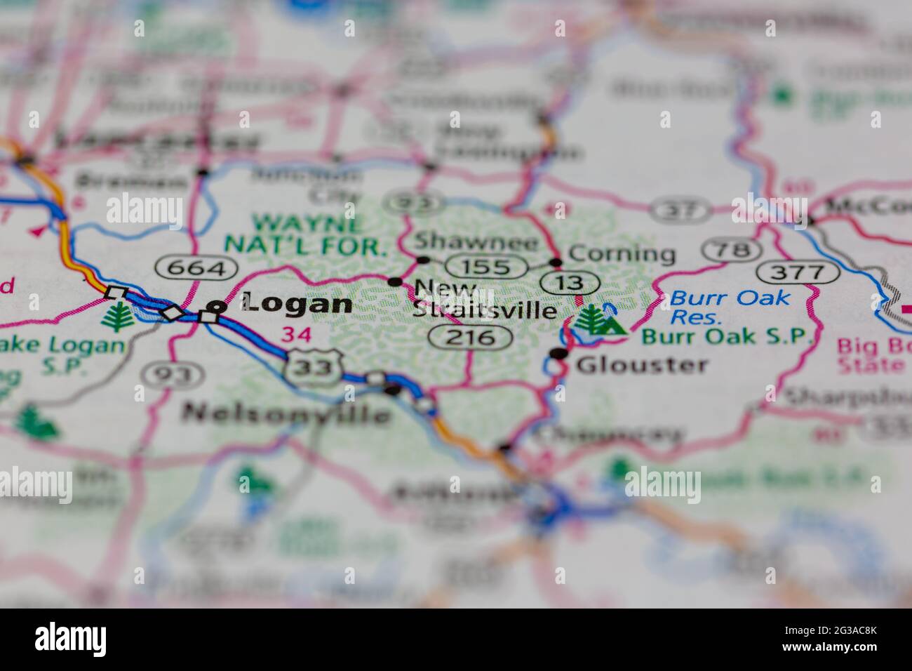 New straitsville ohio map hires stock photography and images Alamy