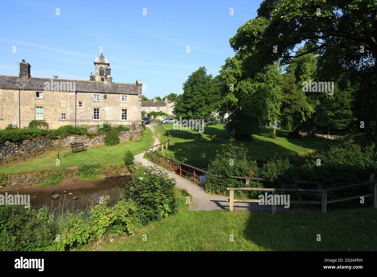 Linton, Yorkshire, England, Uk. A typical small Yorshire Village with
