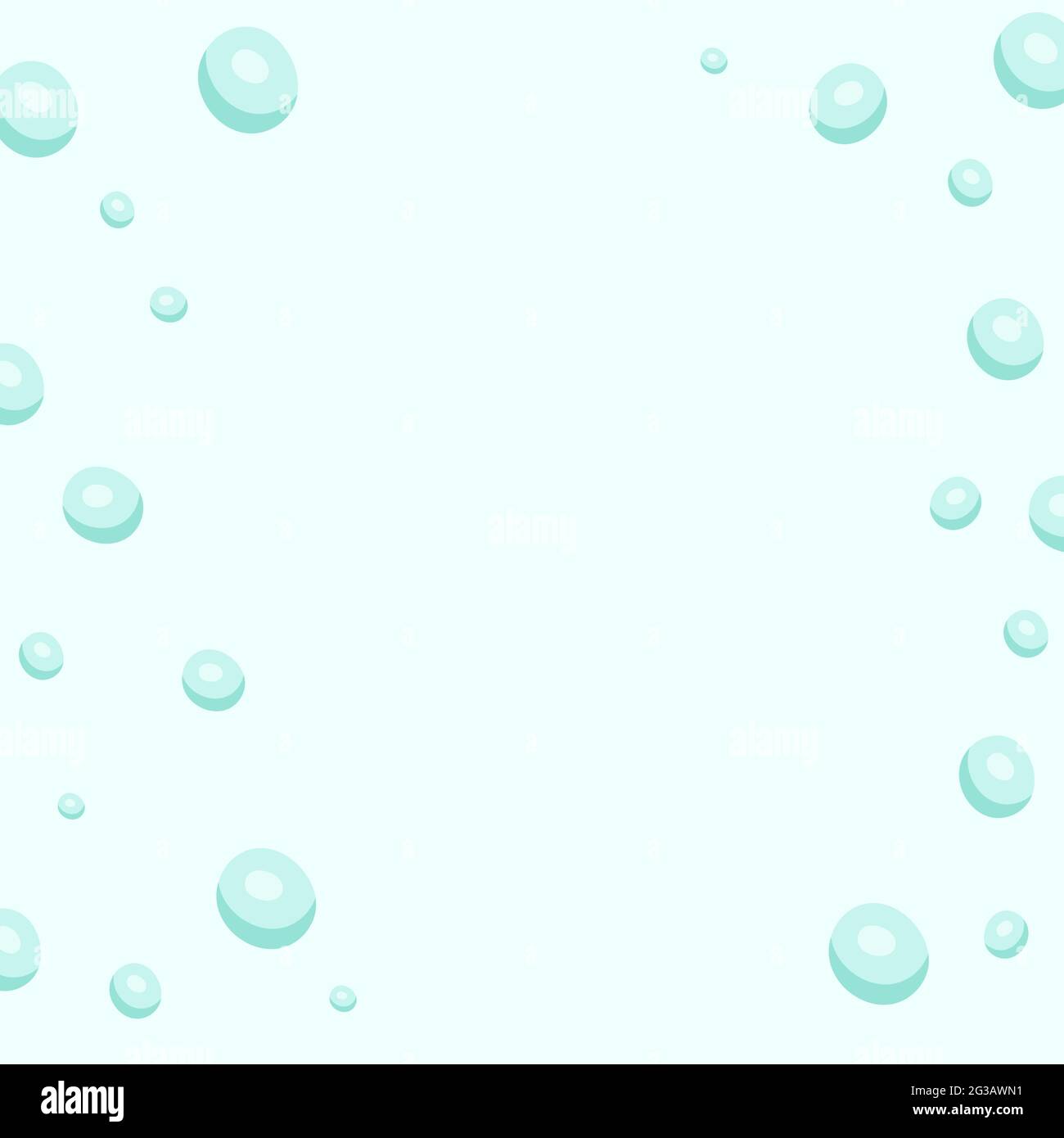 frame from soap bubbles. Vector illustration Stock Vector Image & Art ...