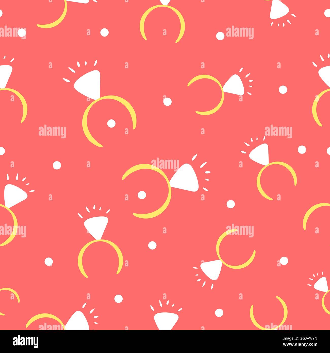 seamless pattern with diamond ring. vector illustration, seamless pattern with diamond ring. vector illustration Stock Vector