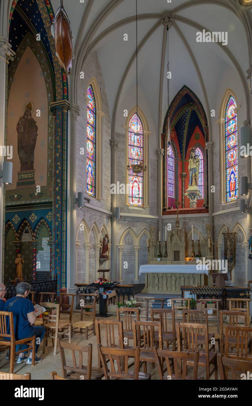 Le Havre, France - 05 31 2019: Chapel Notre-Dame des Flots Stock Photo