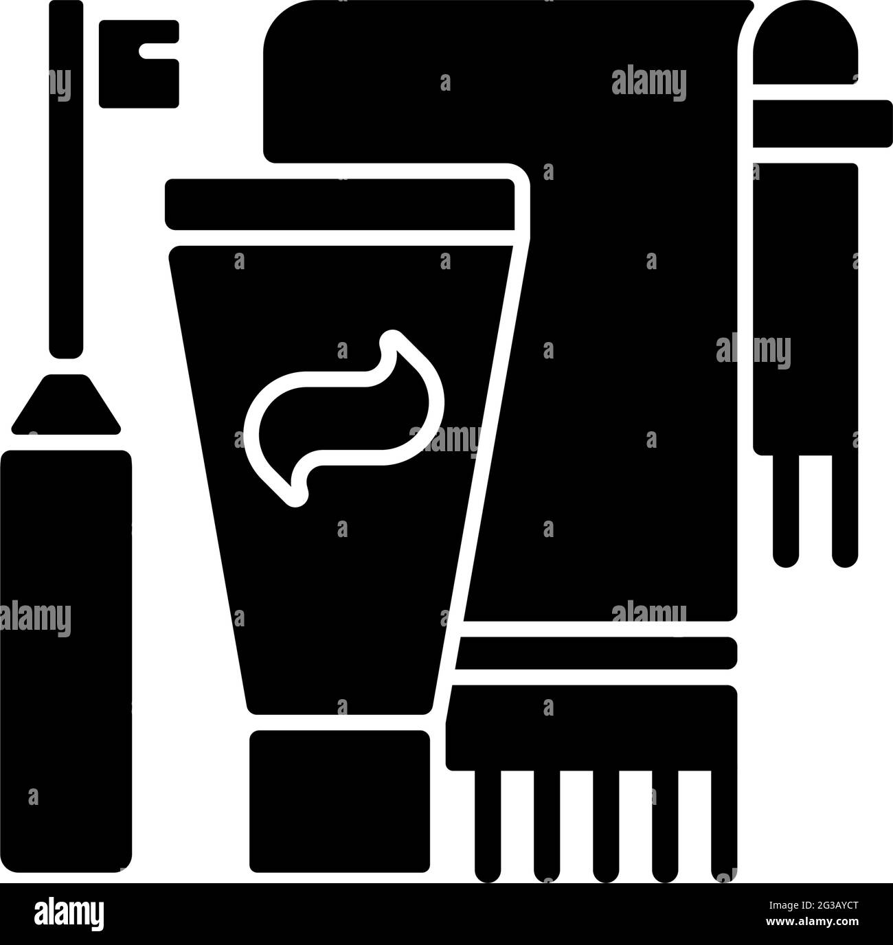Personal hygiene clipart Black and White Stock Photos & Images - Alamy