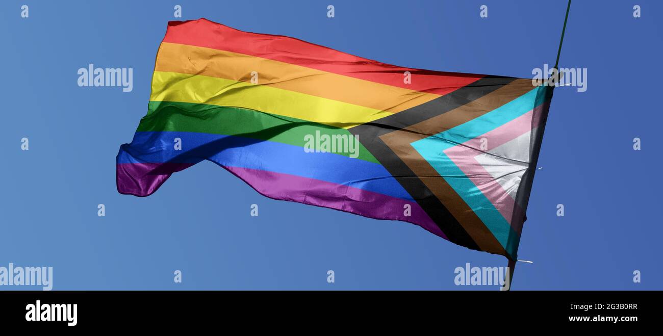 Progress flag lgbt hires stock photography and images Alamy
