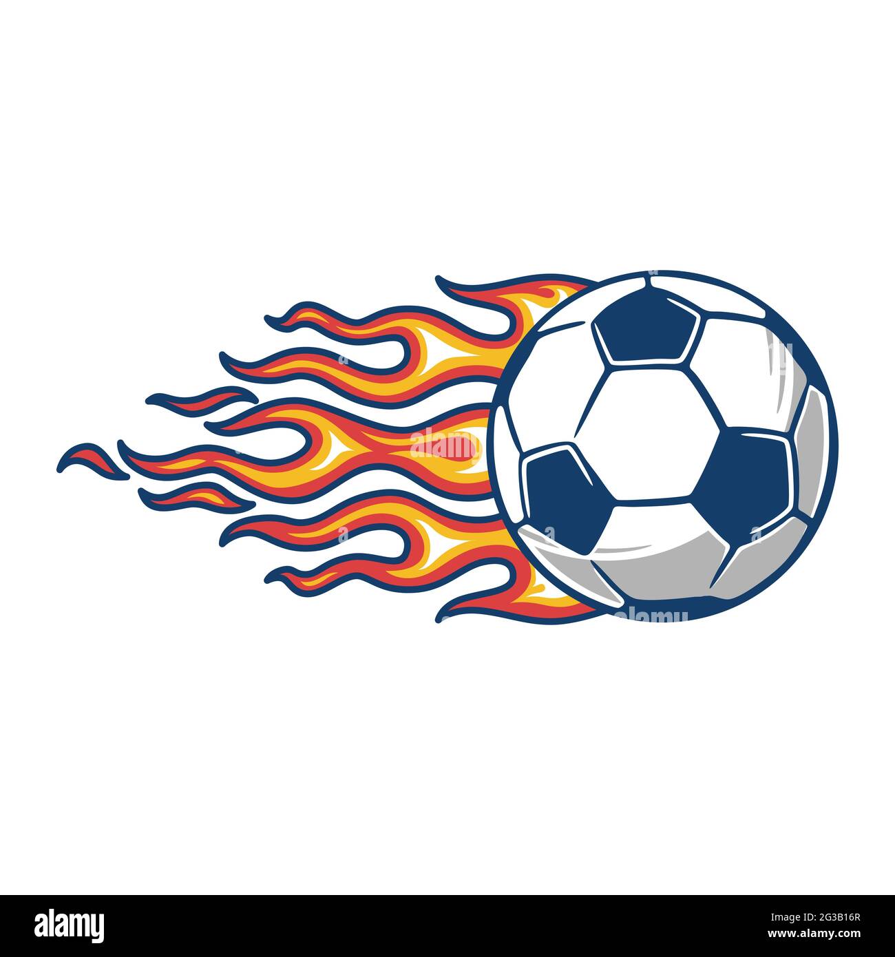 Fire Soccerball Stock Photos - 654 Images